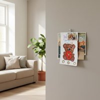 10 Herbruikbare plakclips – Wandknijpers voor Handdoeken, Posters, Lichtsnoeren & Decoratie