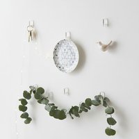 Transparante ophanghaakjes – Ophangen en verwijderen zonder Boren – Voor het ophangen van slingers, lichtsnoeren, sleutels, handdoeken, wanddecoratie etc.